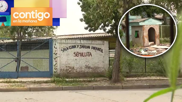 Vecinos atemorizados: Desconocidos se tomaron y desmantelaron jardín infantil en Estación Central