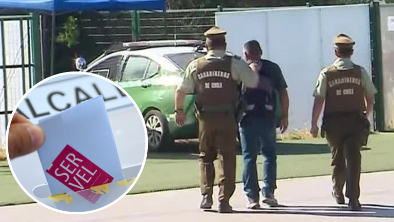 Se llevaron detenido a hombre en Paine: La acción que no se debe hacer en local de votación
