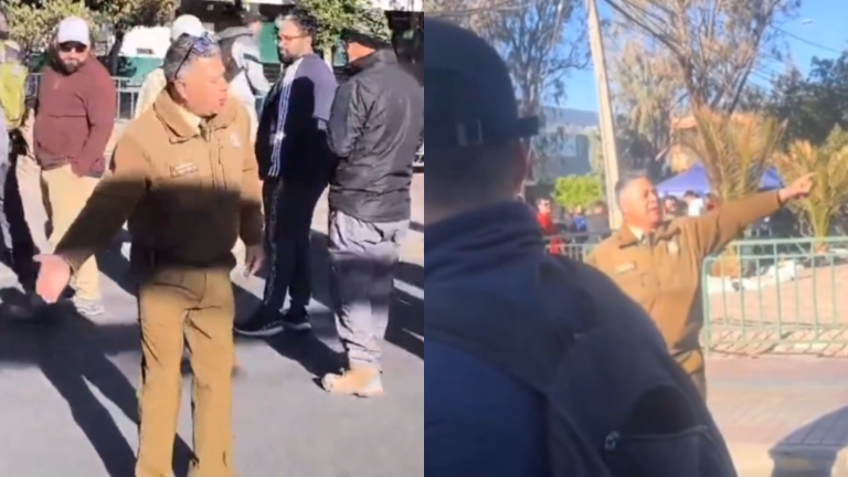 Elecciones 2024: Carabinero “chato” de explicar filas para excusarse se volvió viral