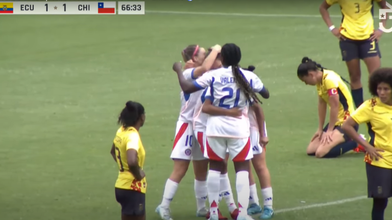 ¡Tiki-taka total! El espectacular golazo de Chile para tomar ventaja ante Ecuador