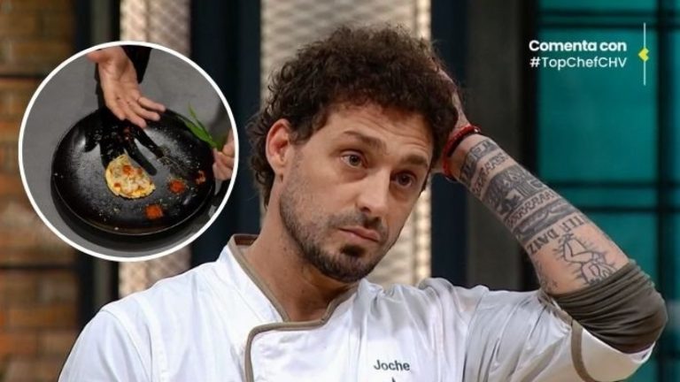 “Muy pobre”: El plato que eliminó a Joche Bibbó en el primer capítulo de Top Chef VIP