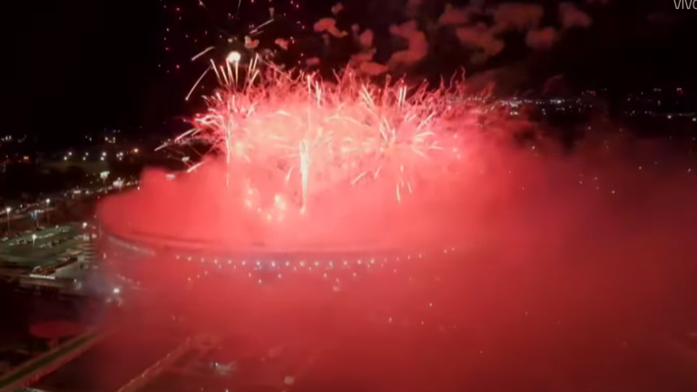 ¡Estremecedor! El impactante recibimiento de los hinchas de River para el duelo ante Atlético Mineiro