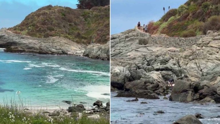 “El caribe chileno”: Medio argentino se deshizo en halagos para paradisiaca playa chilena