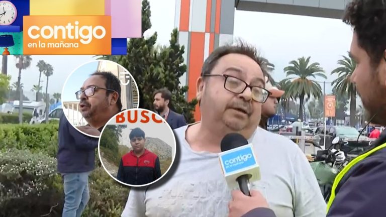 Reaparece hombre que buscaba a su hijo: Fue captado en fiscalización con permiso falso