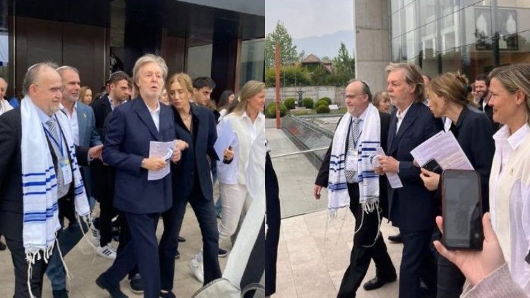 Tras exitoso concierto: ¿Por qué Paul McCartney visitó una sinagoga en Lo Barnechea?
