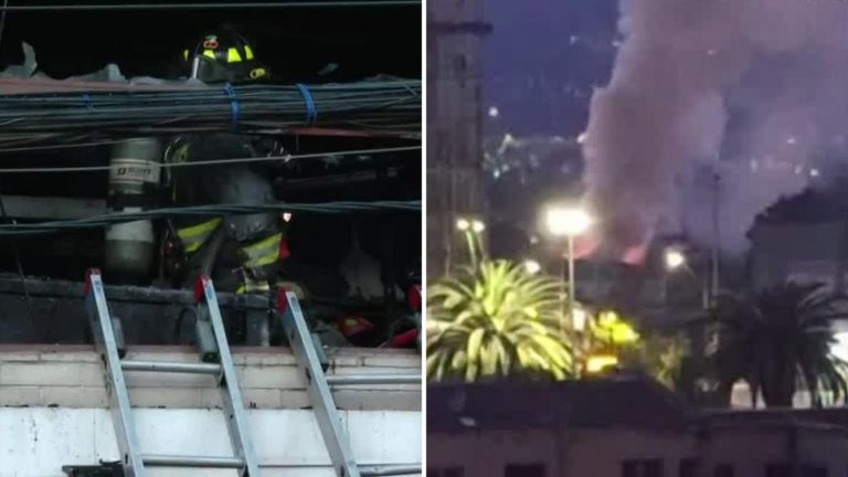 Reportan incendio en local comercial de La Reina: Tránsito se encuentra cortado