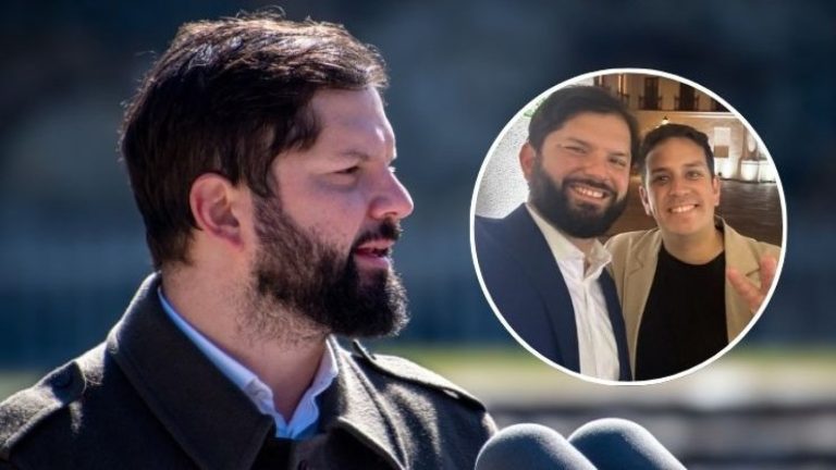 Pdte. Boric compartió foto y mensaje para Matías Toledo: “Mis respetos por el esfuerzo y trabajo”