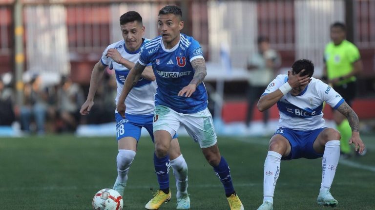 La U le dio vuelta el clásico universitario a la UC y no se baja de la lucha por el título