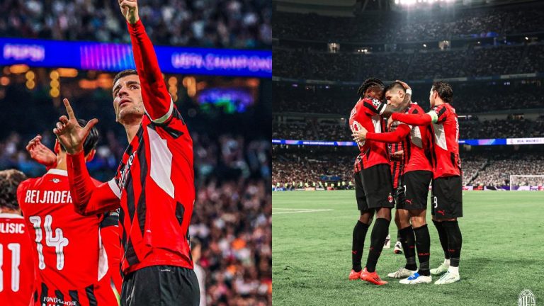 Milan dio la sorpresa de la jornada y venció a un confundido Real Madrid en Champions League