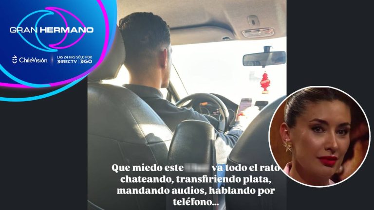“Qué miedo que...”: Camila Andrade vivió minutos de terror dentro de auto de app de transporte