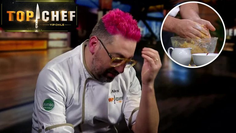 ¡Gran frustración! Alex Ortiz colapsó con complejo ingrediente en Top Chef VIP