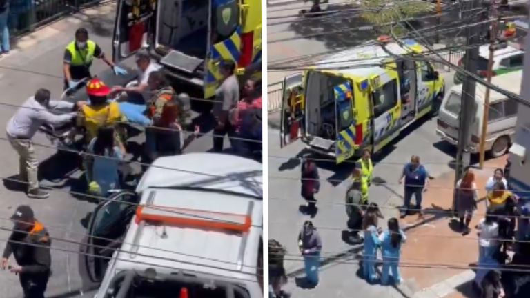 Evacúan de emergencia dos colegios en Calama por fuga de gas que dejó 83 personas afectadas