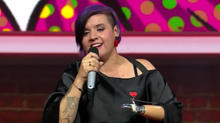 De ser paciente Teletón a sacar carcajadas en su teatro: Así fue el show de Lady Garfia