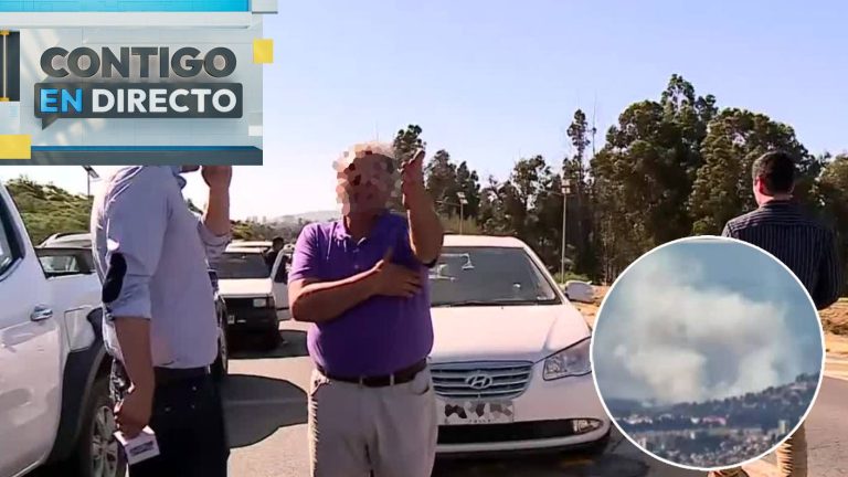 Incendio Forestal: Vecinos de Quilpué no pueden ir hacia sus casas a rescatar a sus mascotas