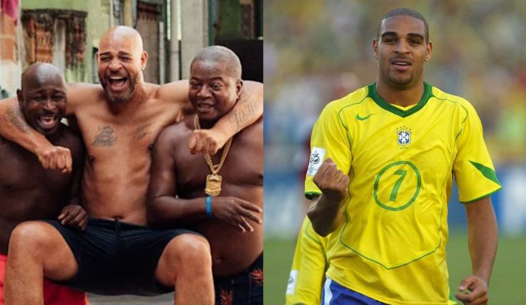 La brutal confesión de Adriano, ex futbolista brasileño: “Bebo cada dos días; Y los otros días, también”