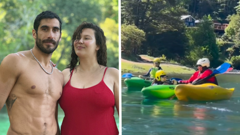 ¡Problemas con el kayak! Michelle Carvalho vivió accidentada aventura junto a Pedro Astorga
