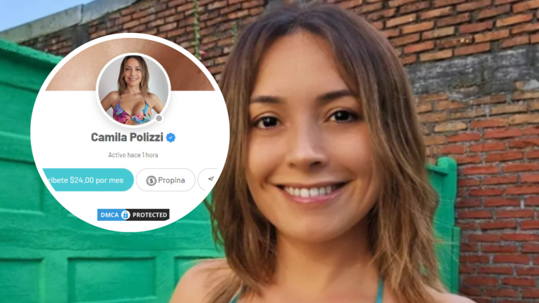 Justicia ordena retener ganancias de Camila Polizzi de contenido para adultos por más de $250 millones