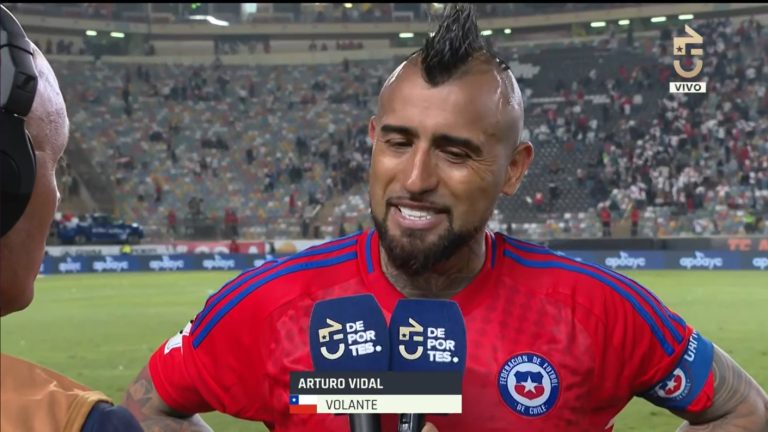 Vidal destaca nivel ante Perú y se acuerda de la generación dorada: “Como Chile en sus mejores momentos”