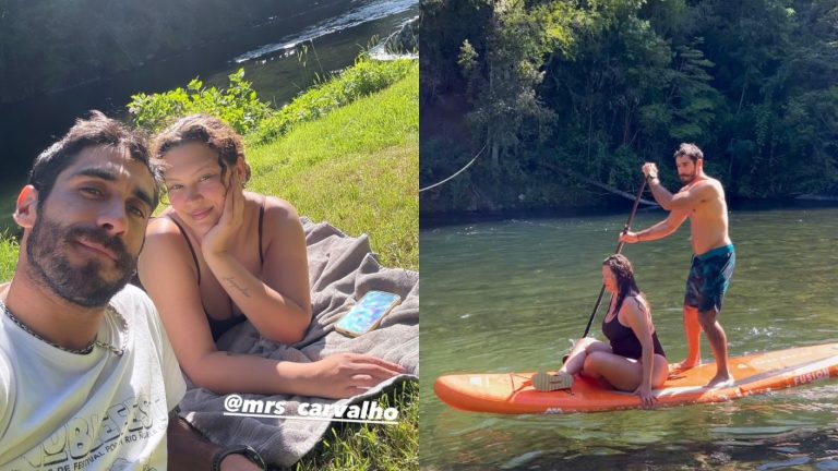 “Tarde de despedida”: Michelle Carvalho y Pedro Astorga compartieron tiernas postales de viaje en Pucón