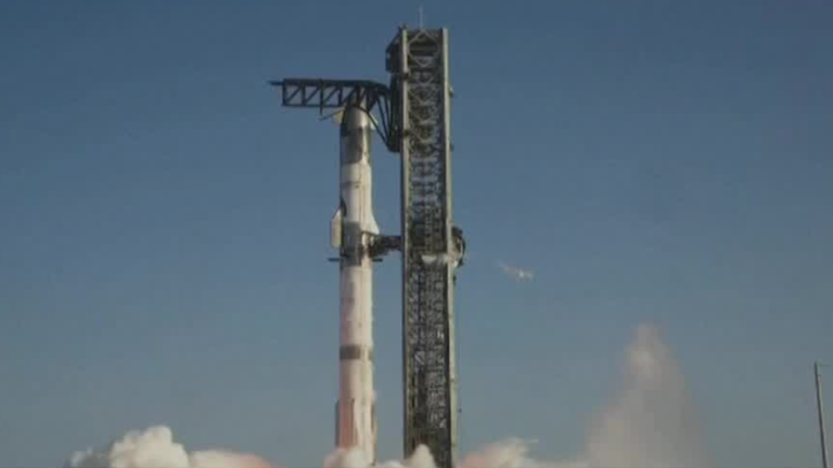 Realizan sexta prueba de Starship: Elon Musk y Donald Trump estuvieron presentes