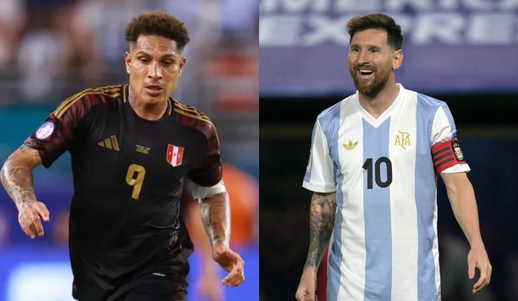 Paolo Guerrero estalla contra Messi y los árbitros: “Lo tocas con un dedo y le cobraban”