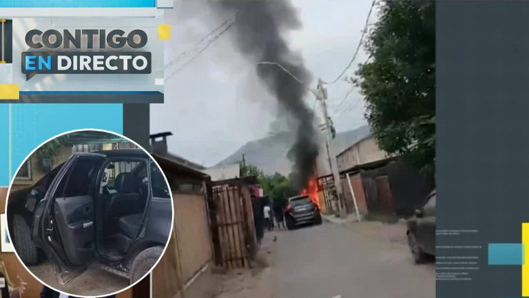 Niña de 9 años fue baleada en su rostro en Lampa: Autor del ataque incendió el vehículo y se fugó