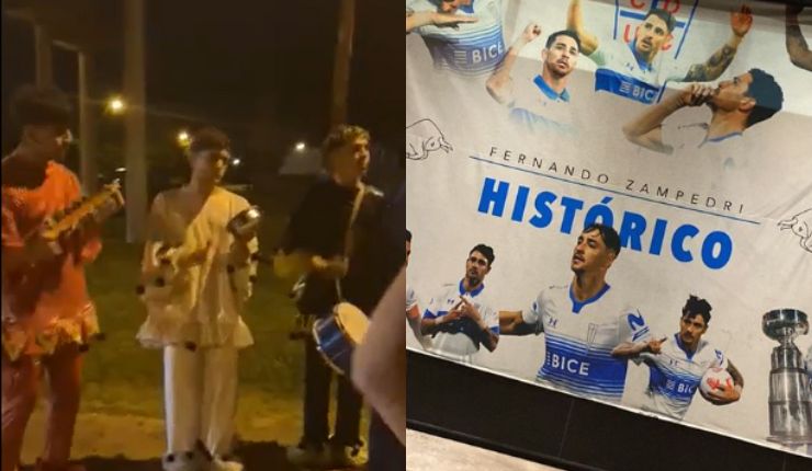 Con batucada incluida: El espectacular recibimiento que tuvo Fernando Zampedri en Argentina