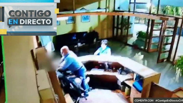 Cobarde agresión a conserje adulto mayor en Santiago Centro: Sujeto ya tenía antecedentes