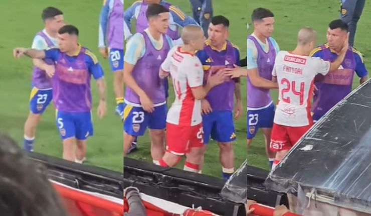 No fue sólo con Echeverría: Nuevo video muestra a Gary Medel encarando a hinchas de Huracán