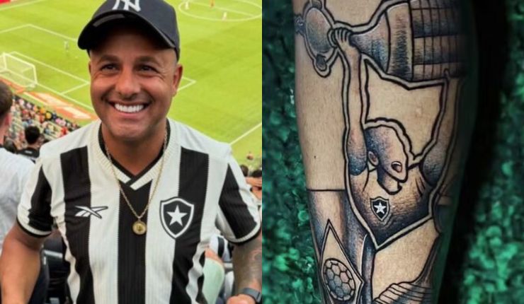 El que tiene miedo de morir...: Hincha de Botafogo se tatuó la Libertadores antes de jugar la final