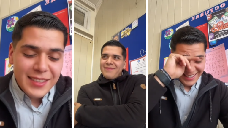 “Nos vamos a huelga”: Profesor se viralizó con emotivo registro del “lado feo de la pedagogía”