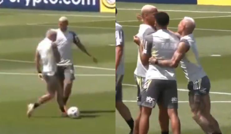 De no creer: Eduardo Vargas protagoniza “cruce” con Deyverson antes de la final de la Libertadores