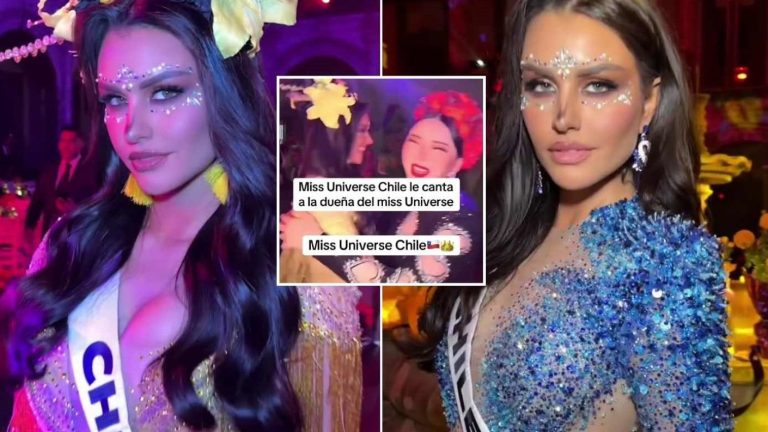 A paso firme por la corona: Emilia Dides impactó a dueña de Miss Universo con canción de Celine Dion
