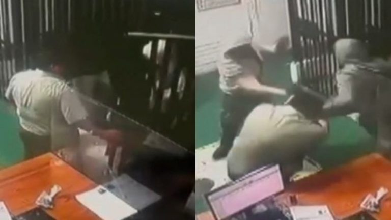 Delincuentes burlaron a guardia: Video muestra insólito escape de comisaría en La Pintana