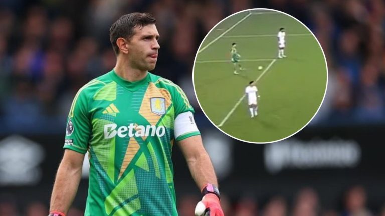 Ridículo mundial: El inédito blooper que Dibu Martínez y compañero protagonizaron en la Champions