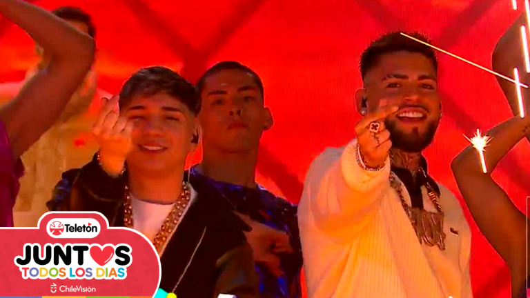 Gino Mella y Jairo Vera en Teletón 2024: Revive la presentación de los artistas urbanos