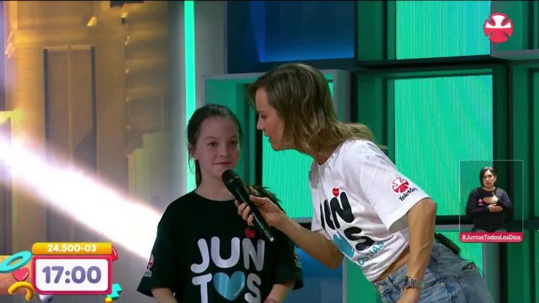 “Mi mini coanimadora”: Diana Bolocco sorprendió con la compañía de su hija Gracia en la Teletón