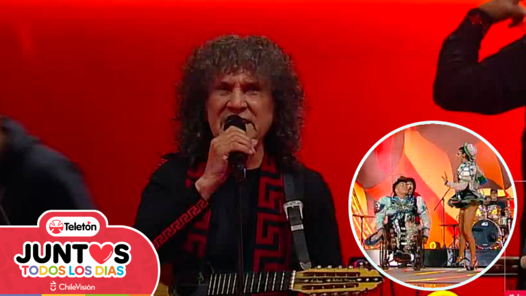 Illapu trajo la música andina al cierre de la Teletón 2024: Alan Pereira bailó caporal