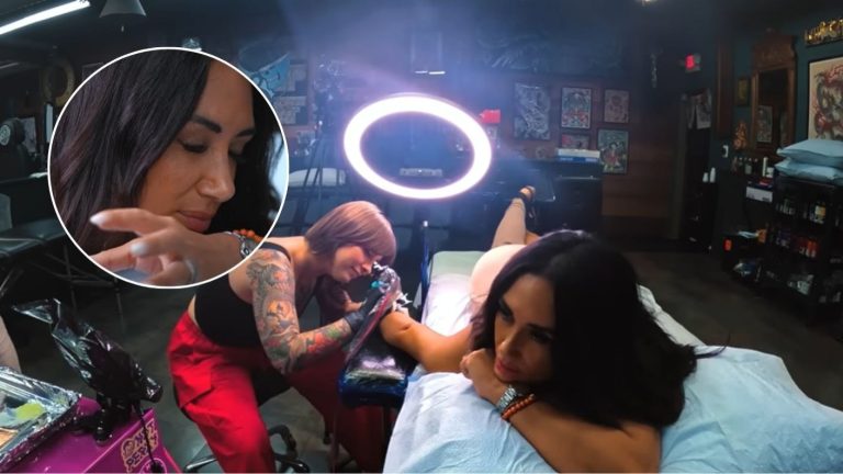 “Lo amo”: Pamela Díaz documentó tatuaje que se hizo en Miami y explicó significado