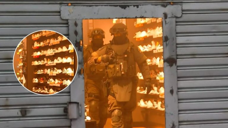 Carabineros frustró asalto a tienda de zapatillas en Paseo Puente: Los pillaron sacando productos
