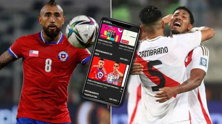 Chile vs Perú: Cómo ver GRATIS el partido por las Eliminatorias con la app MiCHV