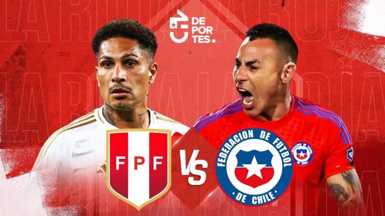 Chile vs Perú: Dónde verlo EN VIVO, ONLINE y GRATIS el partido por Eliminatorias