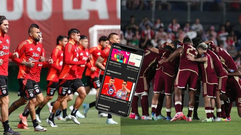 Chile vs Venezuela: Así puedes ver GRATIS el partido de este martes por la app MiCHV