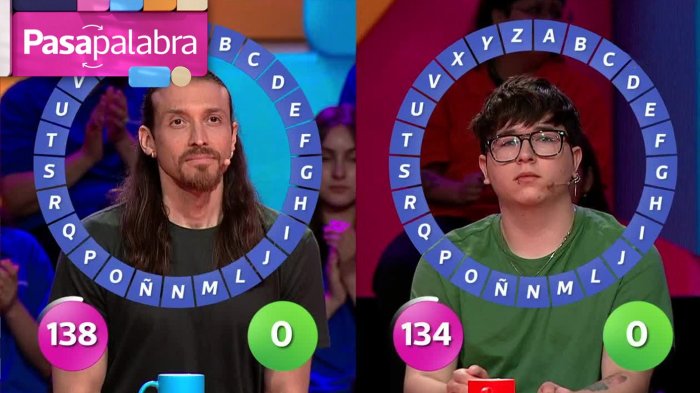 ¡Un duelo de alto impacto! Dante y Felipe se enfrentaron en el rosco de Pasapalabra