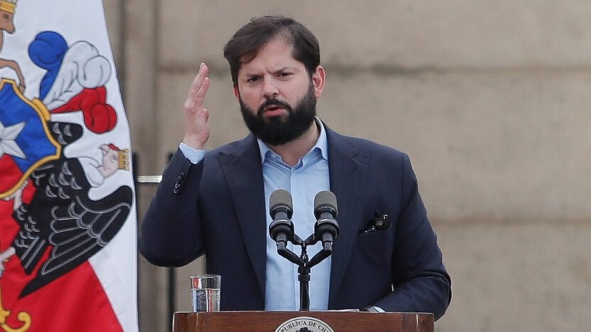Esto dijo el pdte. Boric sobre la denuncia en su primera aparición ...