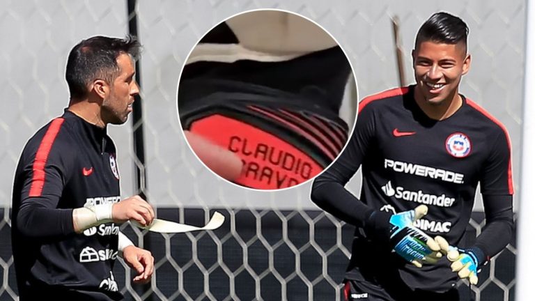 Referente total: Brayan Cortés homenajea a Claudio Bravo con emotivo detalle