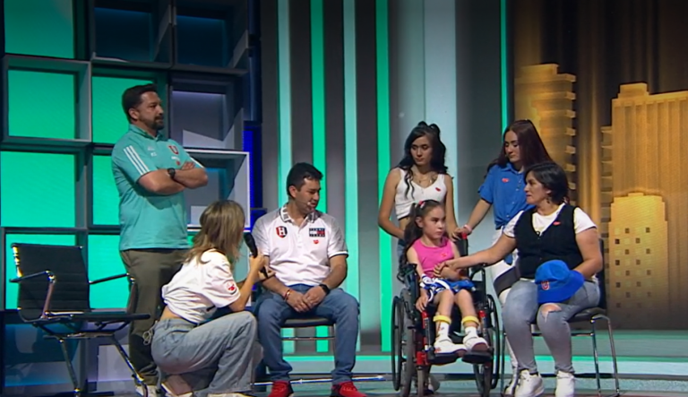 Gesto de la U emocionó hasta las lágrimas a Samantha en la Teletón 2024