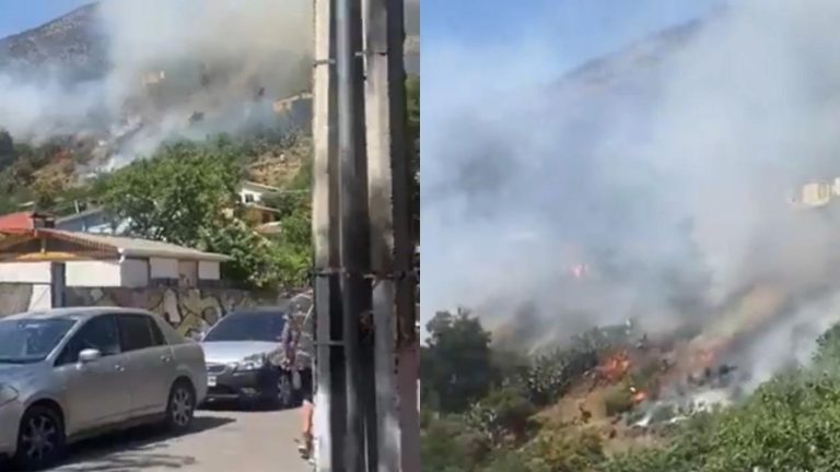 Decretan controlado incendio forestal en San José de Maipo