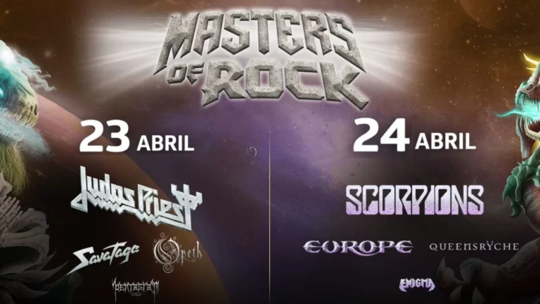 Con Judas Priest y Scorpions a la cabeza: Masters of Rock confirma su line up 2025