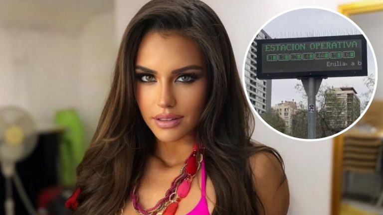 ¿Lo viste? Metro de Santiago sorprendió con tierno respaldo a Emilia Dides en el Miss Universo